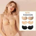 Silicone Bra Mango Silicone Bra Thin Bra Bio-Adhesive Breathable Silicone Invisible Intimates - Image 2
