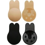 Rabbit Ears Lifting Breast Patch, Strapless Bra Self-Adhesive Silicone Invisible Bra, One-Piece Push-Up Rabbit Breast Patch - Image 2