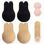 Rabbit Ears Lifting Breast Patch, Strapless Bra Self-Adhesive Silicone Invisible Bra, One-Piece Push-Up Rabbit Breast Patch - Image 7