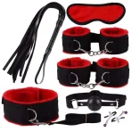 Ten-piece set tone binding set webbing plush set adult alternative toys - Image 5